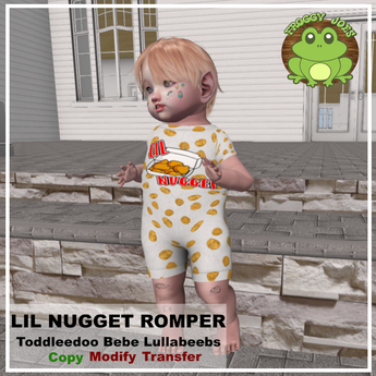 Second Life Marketplace - :FroggyJoes: Lil' Nugget Romper